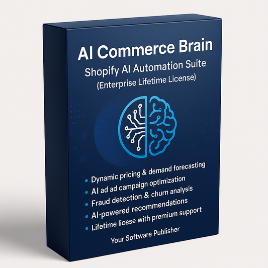 AI Commerce Brain — AI Automation Suite (Enterprise Lifetime License)